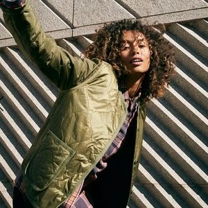 Madewell Womens Quilted Liner Jacket